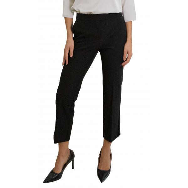 Pantaloni cropped con piega frontale sartoriale Imperial